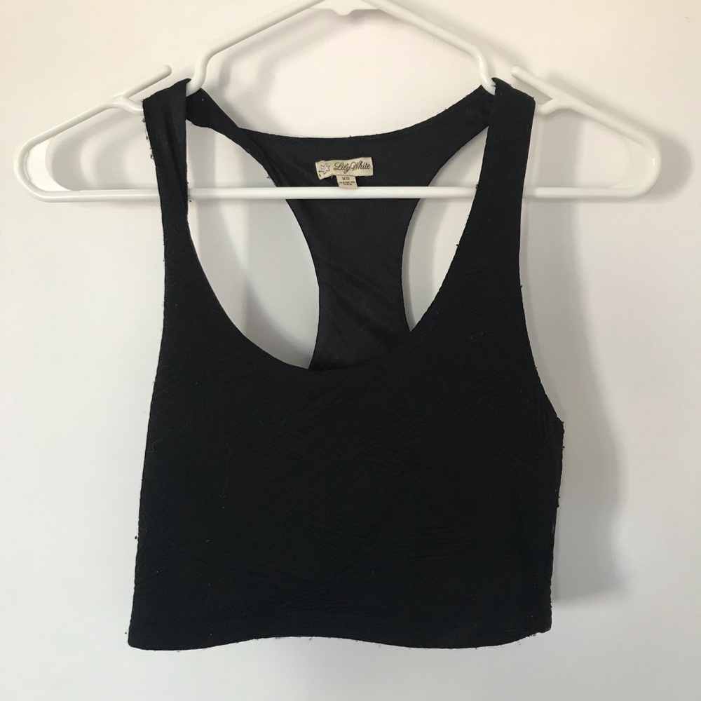 COPY - FINAL SALE | Nordstrom Lily White Back Crop top XS